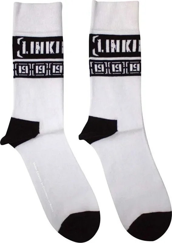 Linkin Park Chaussettes LP Repeat White 40-45