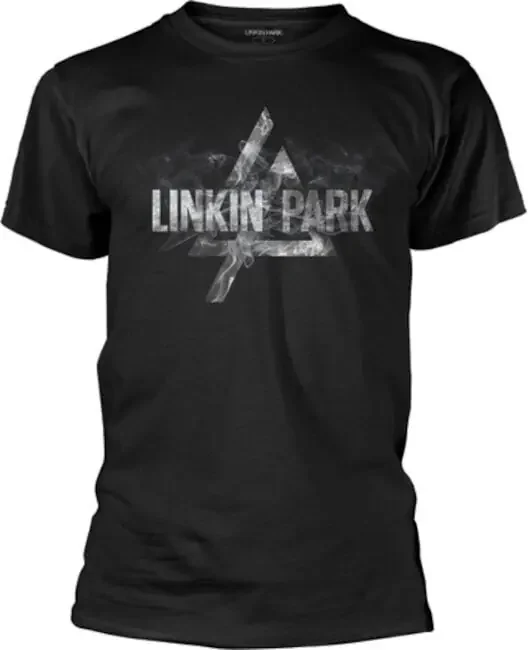 Linkin Park T-shirt Smoke Logo Unisex Black XL