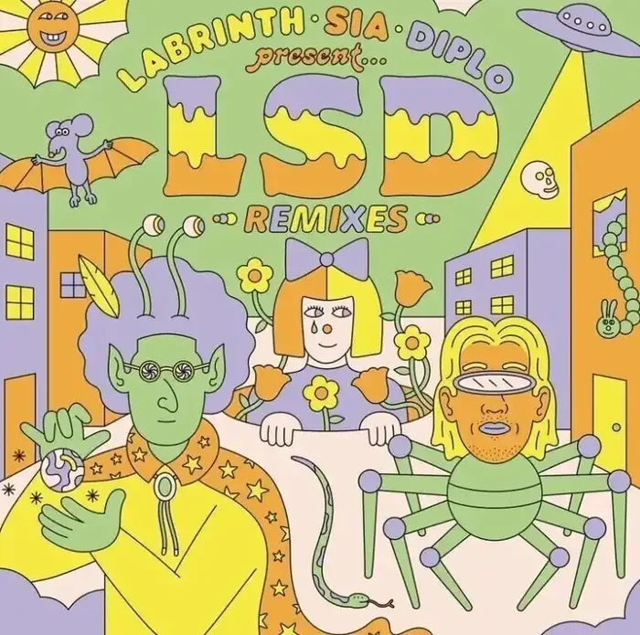LSD – Labrinth, Sia & Diplo Present… LSD – Remixes (Limited Edition) (RSD 2024) (Purple Coloured) (LP)