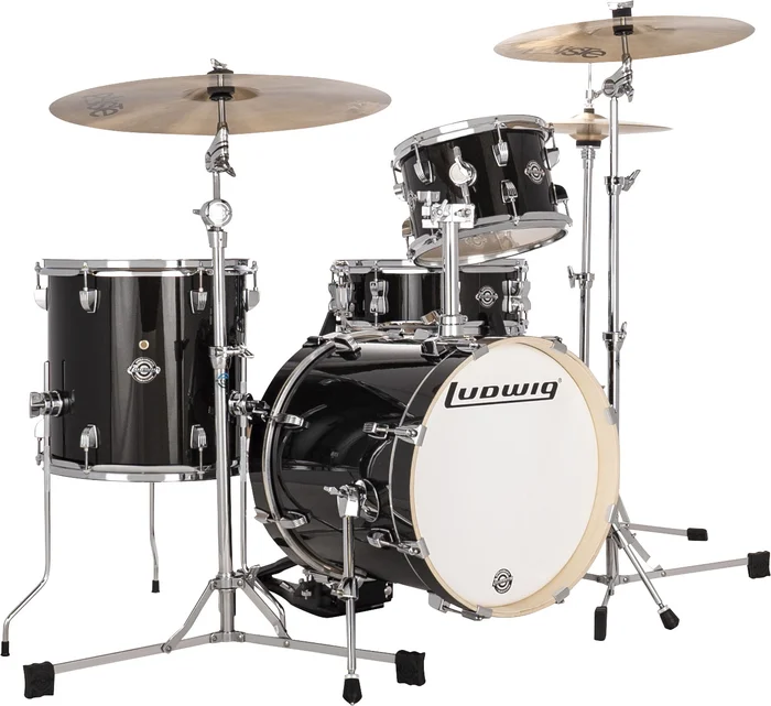 Ludwig Drums LC2791DIR – Breakbeat Questlove 16″ – Black Sparkle