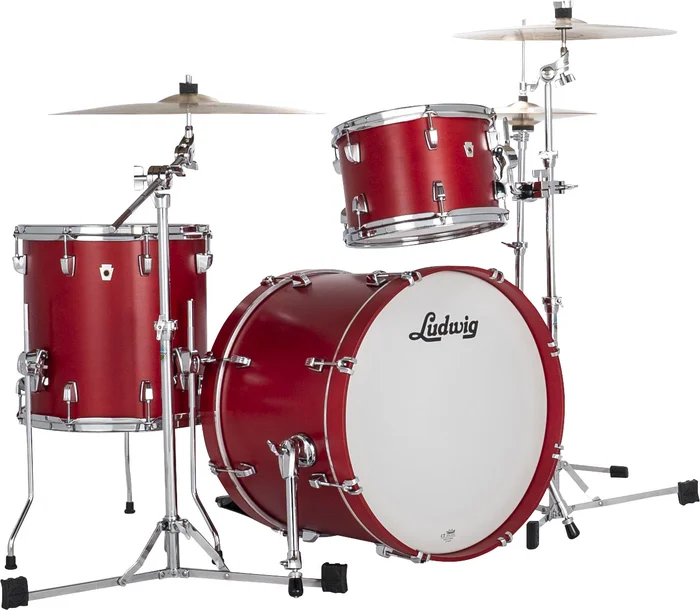 Ludwig Drums Ln34023Txpr – Neusonic 20″ Downbeat – Satin Diablo Red
