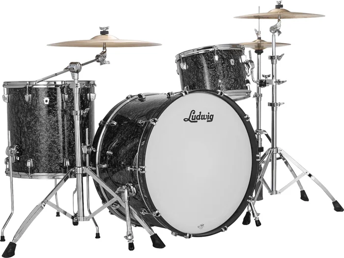 Ludwig Drums Ln34433Txa8 – Neusonic 24&Prime; Pro Beat – Ebony Pearl