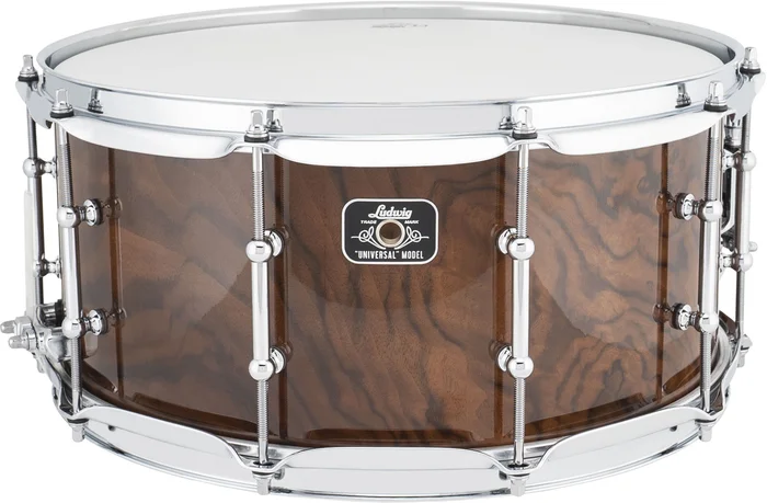 Ludwig Drums Lu6514Wadir – 14 X 6.5″ Universal Wood – Walnut