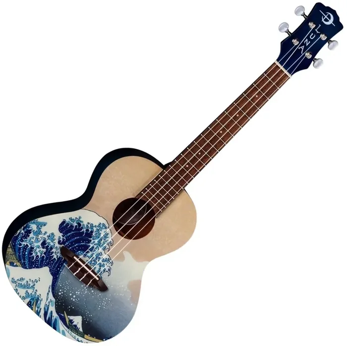 Luna Great Wave Great Wave Art Ukulélé tenor