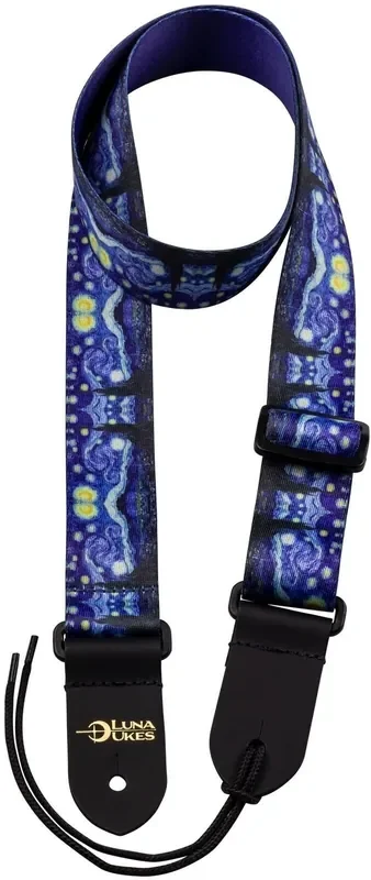 Luna Ukestrap Sangle pour Ukulélés Starry Night