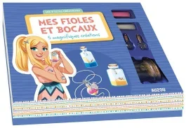 MA BOITE A BIJOUX – MES FIOLES ET BOCAUX – 5 MAGNIFIQUES CREATIONS