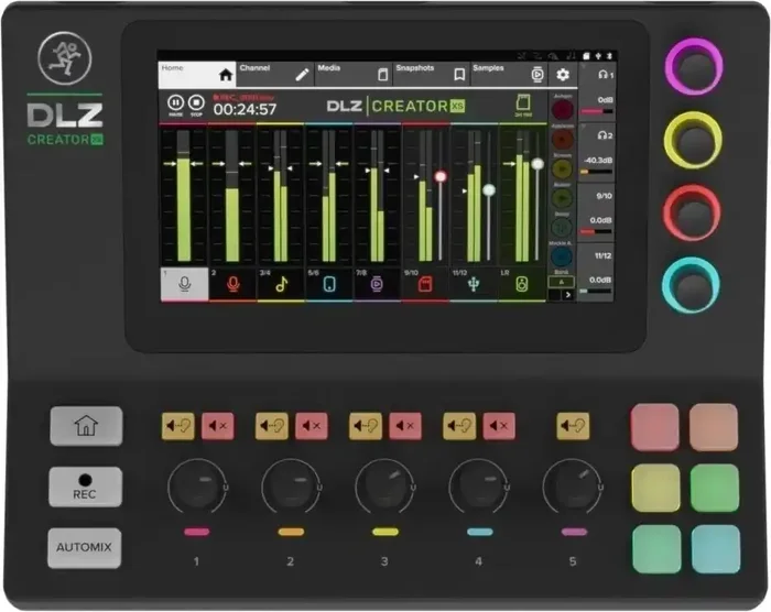 Mackie DLZ Creator XS Tables de mixage podcast