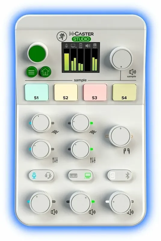 Mackie M-Caster Studio White Tables de mixage podcast