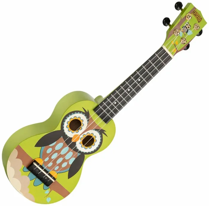 Mahalo MA1WL Art Series Hibou Ukulélé soprano