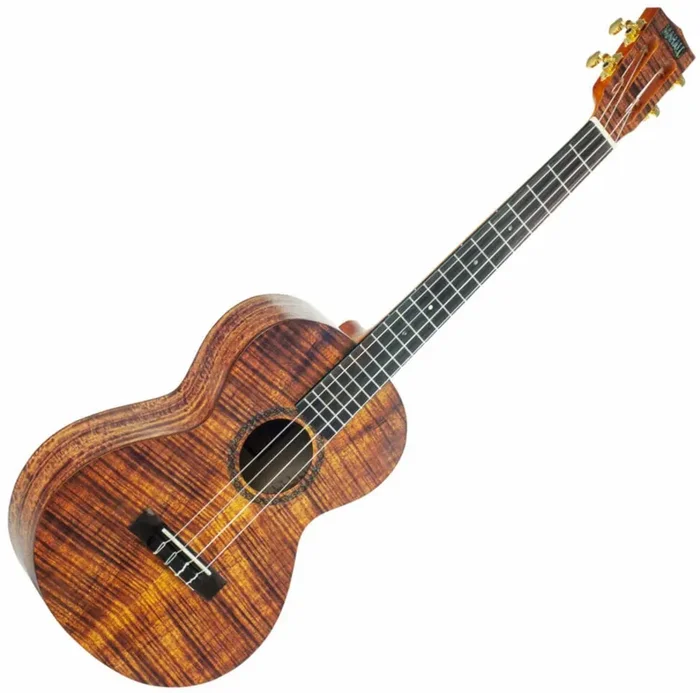 Mahalo MA4KA Artist Elite Series Photo Flame Koa Ukulélé baryton