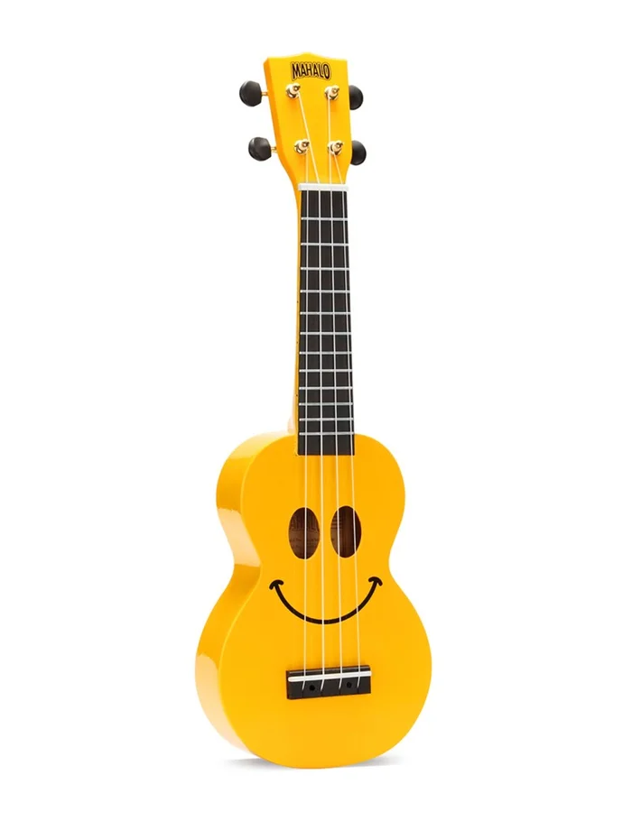 Mahalo U-smile yellow ukulele soprano + housse
