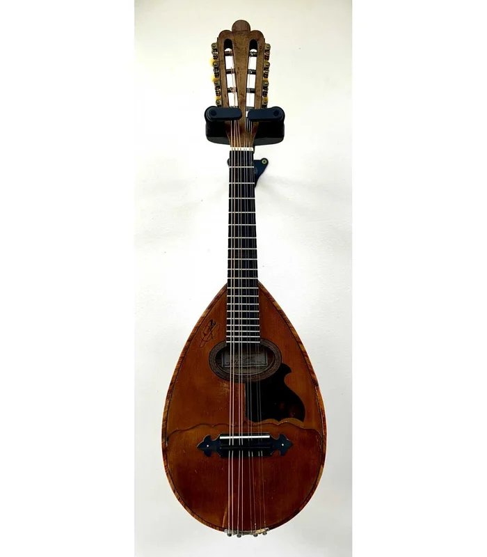 Mandoline d&rsquo;Epoque Gelas à double table + Etui d&rsquo;Epoque
