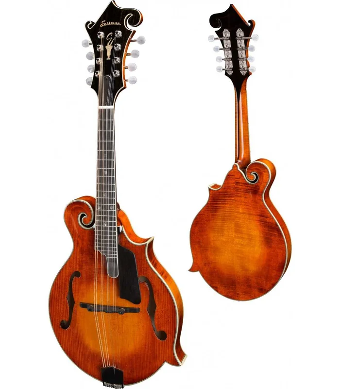 Mandoline Folk Eastman MD815PGE-HB Forme F – HoneyBurst