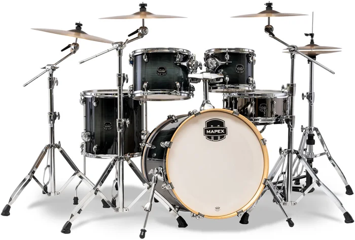 MAPEX armory fusion 5 Fûts black onyx