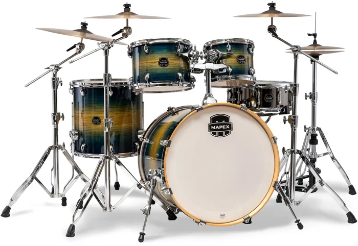 MAPEX armory pop rock 5 Fûts rain forest burst