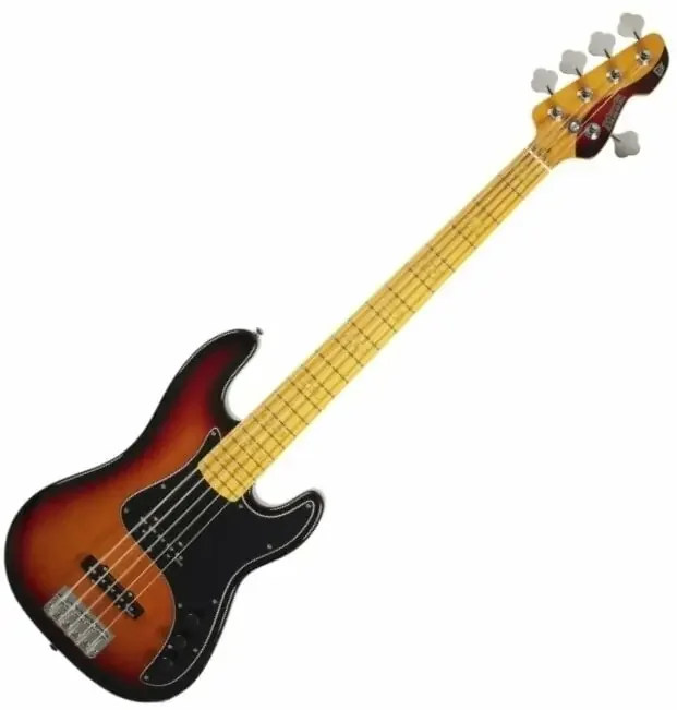 Markbass MB GV 5 Gloxy Passive 3-Tone Sunburst Basse 5 cordes