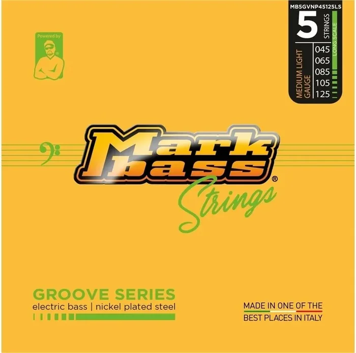 Markbass MB5GVNP45125LS Jeux de 5 cordes basses