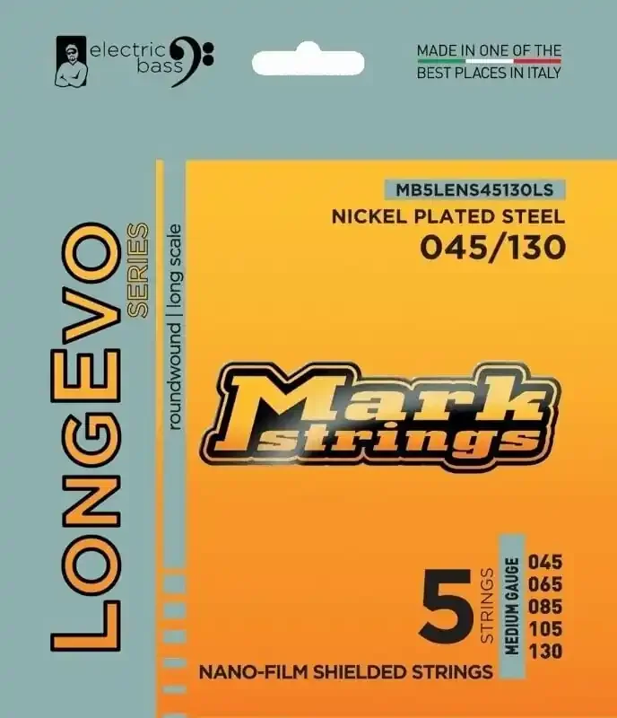 Markbass MB5LENS45130LS Jeux de 5 cordes basses