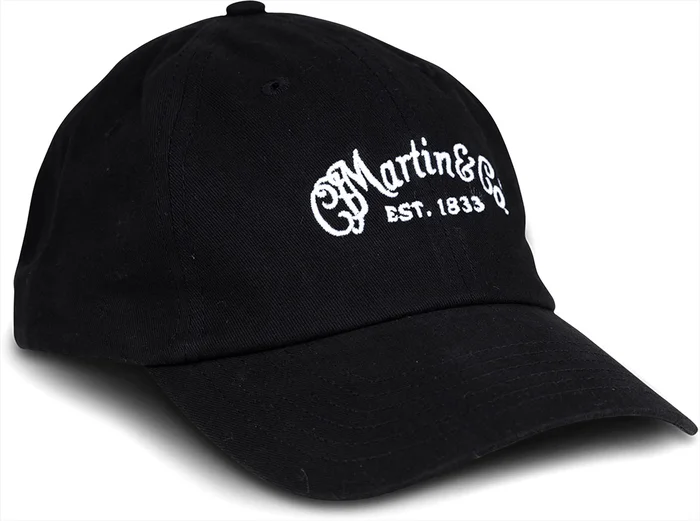Martin & Co Casquette,Ballcap,Cotton,Scriptlogo,Black