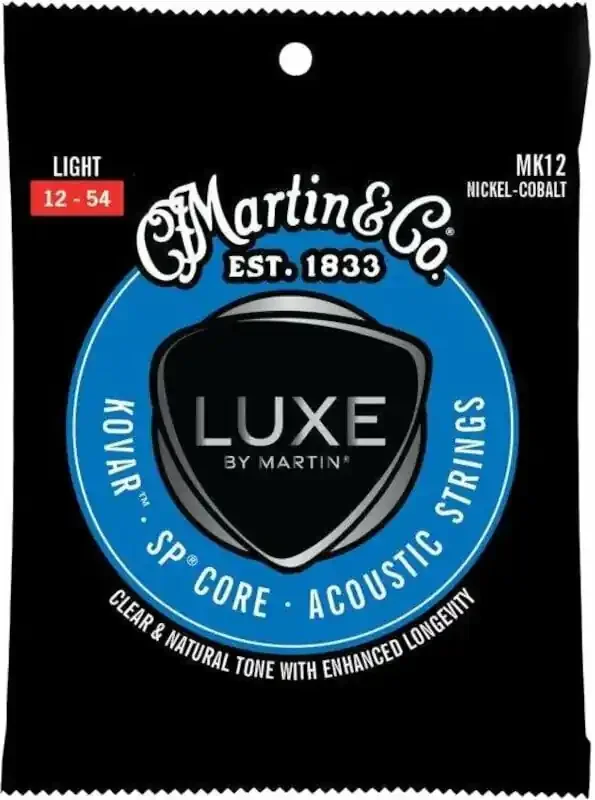 Martin Luxe Kovar Acoustic Strings 12 Cordes de guitares acoustiques