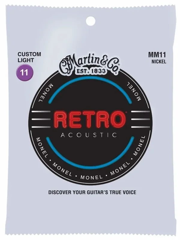 Martin MM11 Cordes de guitares acoustiques