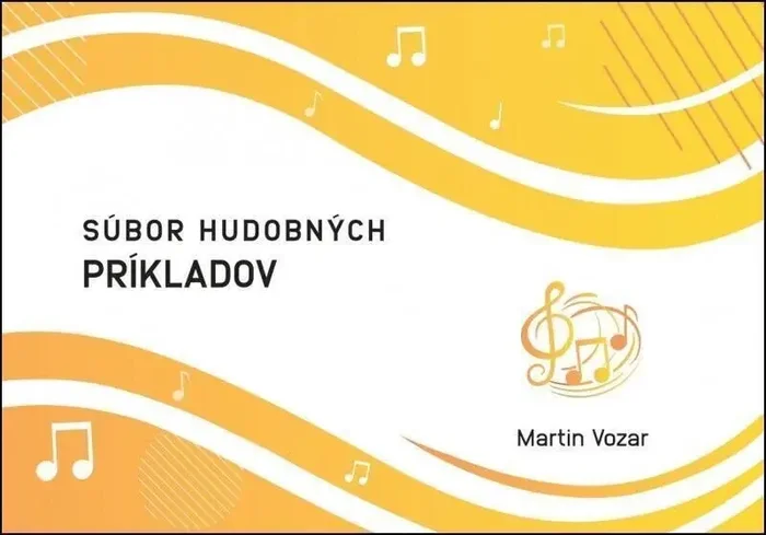 Martin Vozar Súbor hudobných príkladov – pracovný zošit Manuel