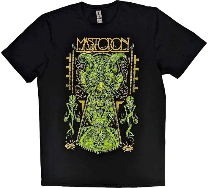 Mastodon T-shirt Devil on Black Unisex Black L