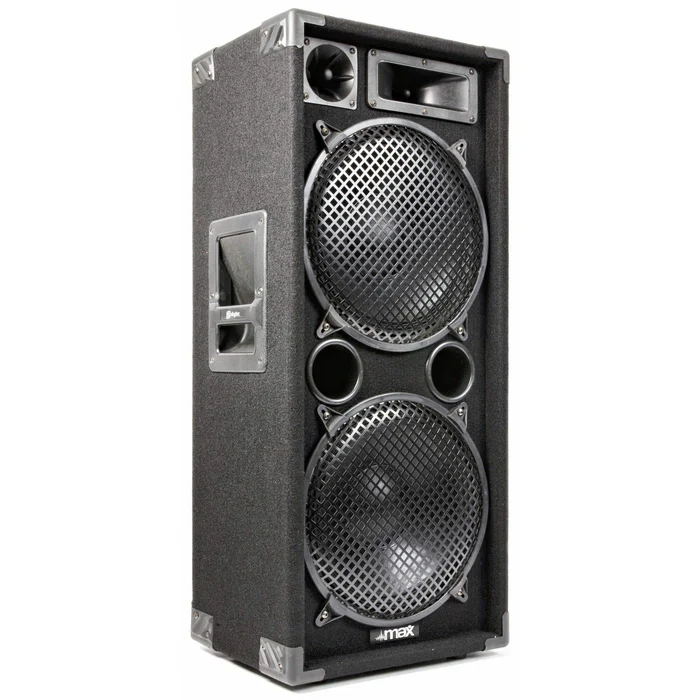 Max212 – Enceinte Sono Passive, Puissance de 1400 Watts, 2 x 12 Pouces