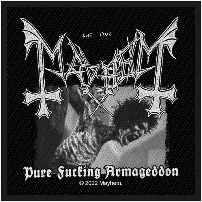 Mayhem Pure Fucking Armageddon Patch à coudre