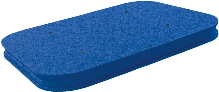 Mega Acoustic AcouCloud Flat PET 7 cm Navy Blue Panneau de mousse absorbant