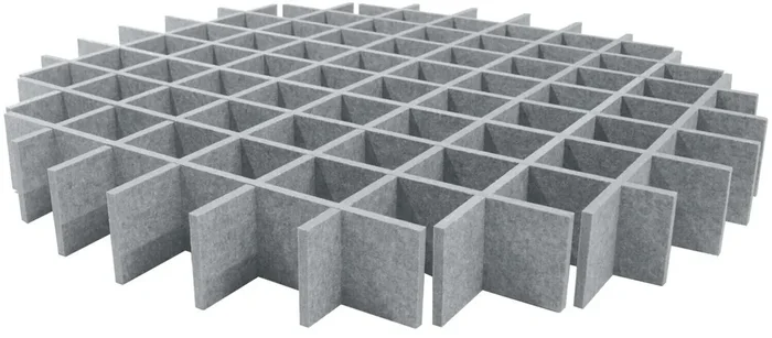 Mega Acoustic AcouCloud PET 18 cm Gray Panneau de mousse absorbant