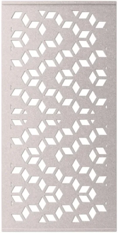 Mega Acoustic AcouScreen PET 1 cm Beige Panneau de mousse absorbant