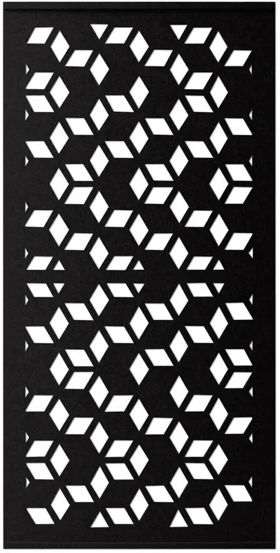 Mega Acoustic AcouScreen PET 1 cm Black Panneau de mousse absorbant