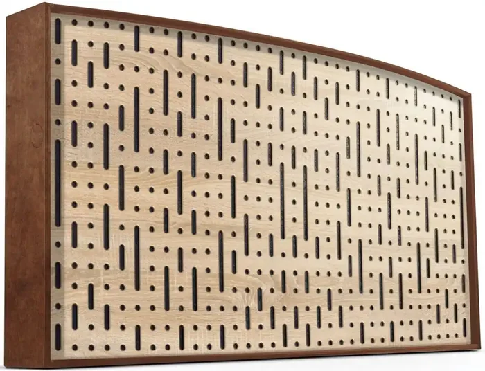 Mega Acoustic AcouStand Binary Bean Sonoma Oak/Alder/Black Panneau de bois absorbant