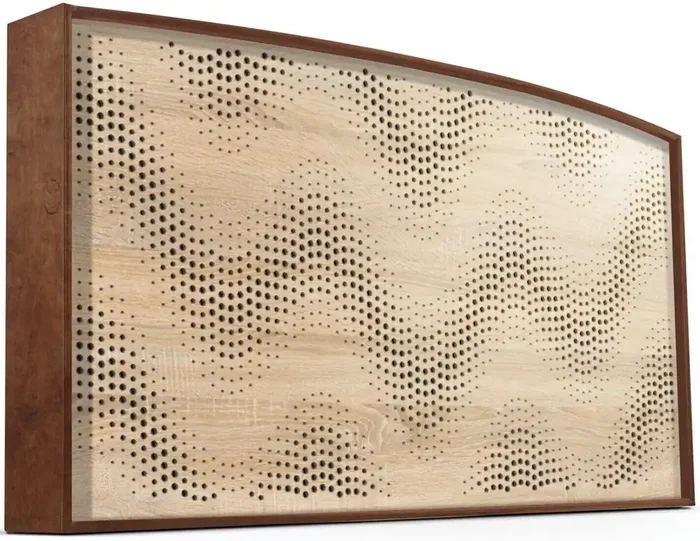 Mega Acoustic AcouStand Sinus Sonoma Oak/Alder/Black Panneau de bois absorbant