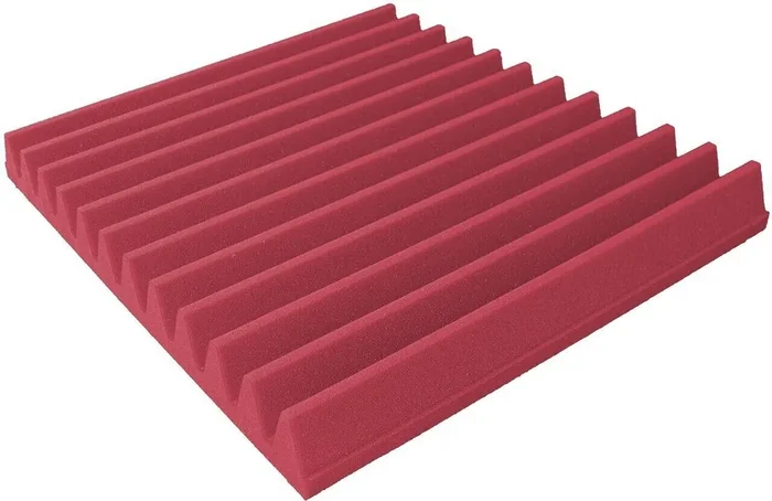 Mega Acoustic BPA-PM 60×60 Red Panneau de mousse absorbant