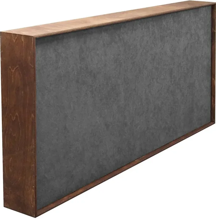 Mega Acoustic FiberExcellent120 Walnut/Gray Panneau de bois absorbant