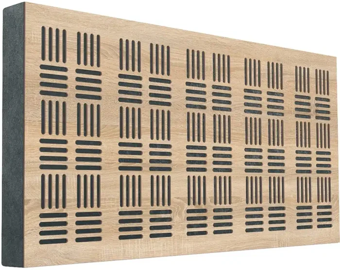 Mega Acoustic FiberPRO120 Bean Sonoma Oak/Gray Panneau de bois absorbant