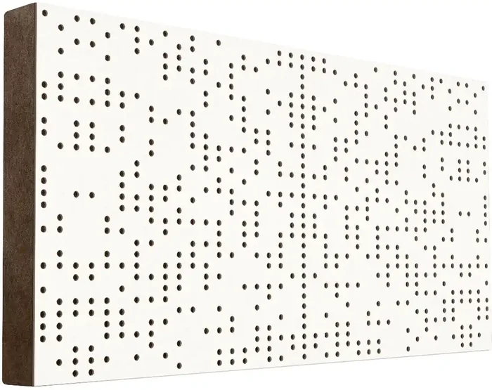 Mega Acoustic FiberPRO120 Binary Diffuser White/Brown Panneau de bois absorbant