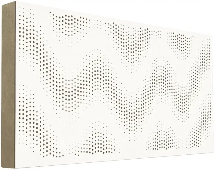 Mega Acoustic FiberPRO120 Sinus White/Beige Panneau de bois absorbant