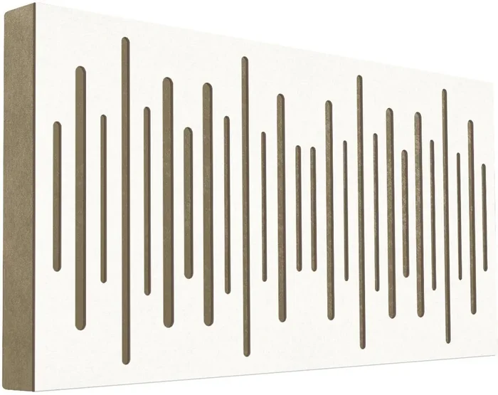 Mega Acoustic FiberPRO120 Spectrum White/Beige Panneau de bois absorbant