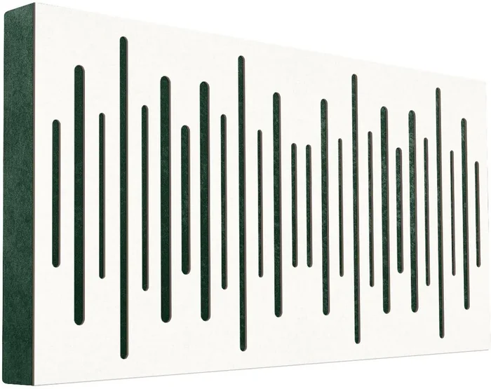 Mega Acoustic FiberPRO120 Spectrum White/Green Panneau de bois absorbant