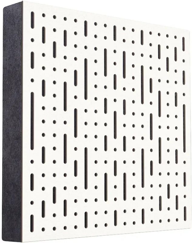 Mega Acoustic FiberPRO60 Binary Bean White/Black Panneau de bois absorbant