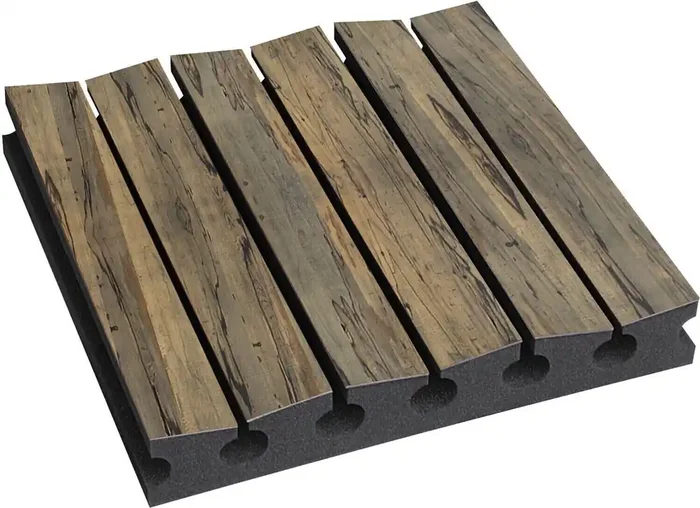 Mega Acoustic PA-PM3-L-U 45×45 Aged Oak Panneau de mousse absorbant