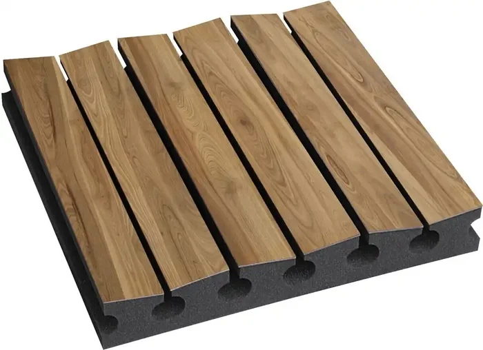 Mega Acoustic PA-PM3-L-U 45×45 Burnt Oak Panneau de mousse absorbant