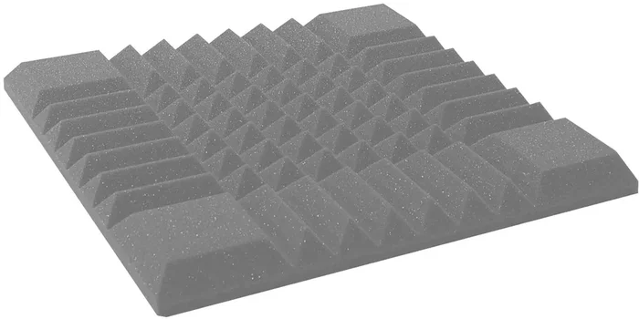 Mega Acoustic PA-PMK-B 50×50 Light Grey Panneau de mousse absorbant