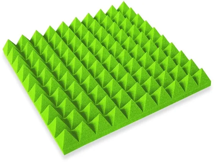 Mega Acoustic PA-PMP5 115x195x5 Green Panneau de mousse absorbant