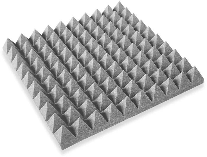 Mega Acoustic PA-PMP5 115x195x5 Light Grey Panneau de mousse absorbant
