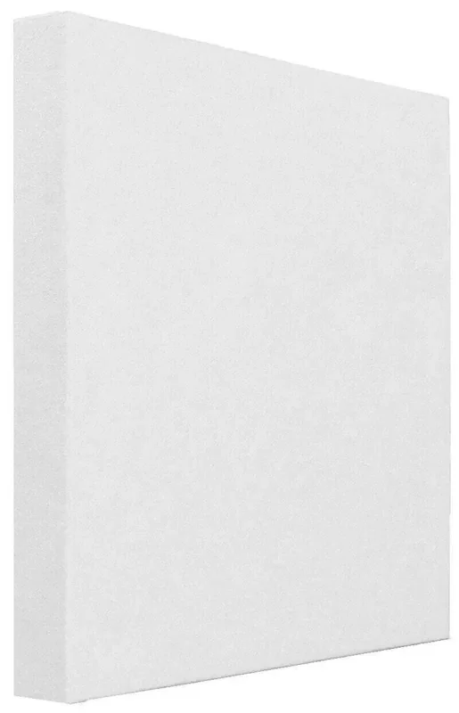 Mega Acoustic SqPET 3 cm White Panneau de mousse absorbant