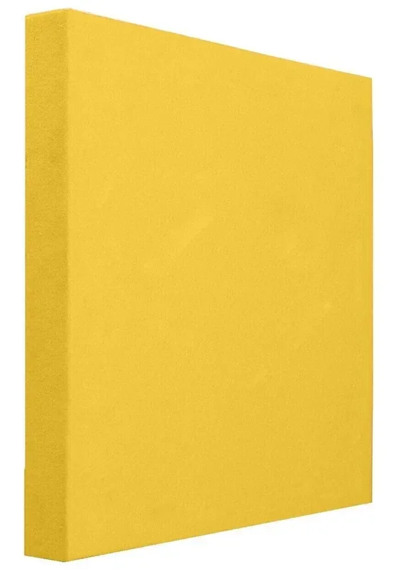 Mega Acoustic SqPET 3 cm Yellow Panneau de mousse absorbant